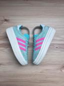 👟 Adidas Gazelle Bold Vert Pastel et Rose Pointure FR 37 1/3 US 6 👟