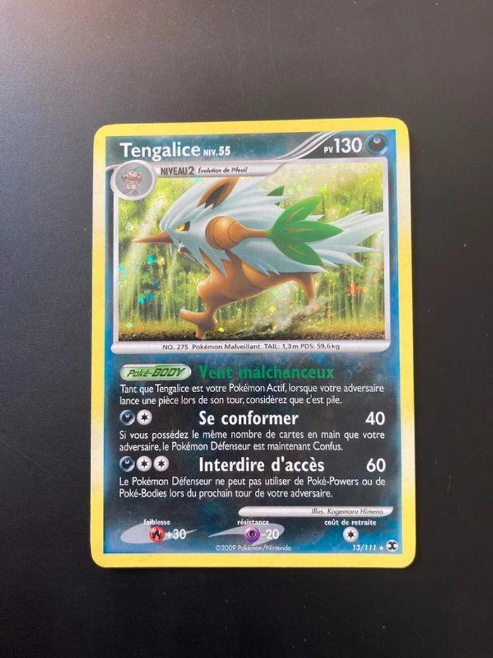 Tengalice 13/111 holo - Carte Pokémon - Platine - Rivaux Emergents - photo numéro 1