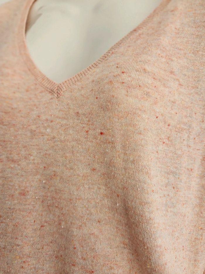 T-shirt manches longues rose - coton & lin - Des Petits Hauts - photo numéro 3