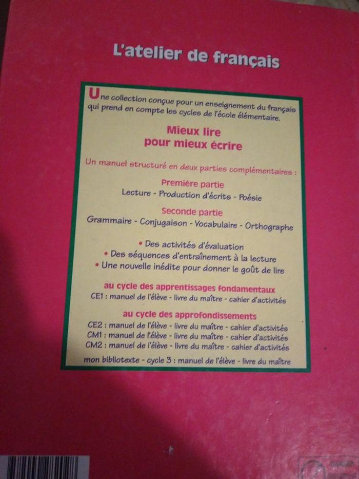 Livre de français - photo numéro 3