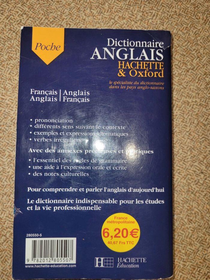 Dictionnaire Anglais - photo numéro 2