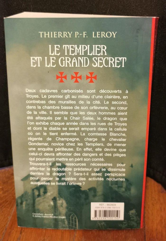 Livre le templier et le grand secret - photo numéro 2