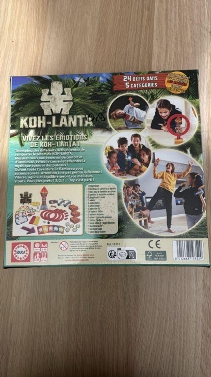 Educa - Koh-Lanta Jeu de Societé  Nouvelle Version Le Flambeau Infernal (neuf sous blister) - photo numéro 2