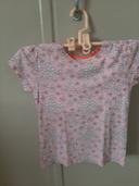 tee shirt filles taille 7/8 ans