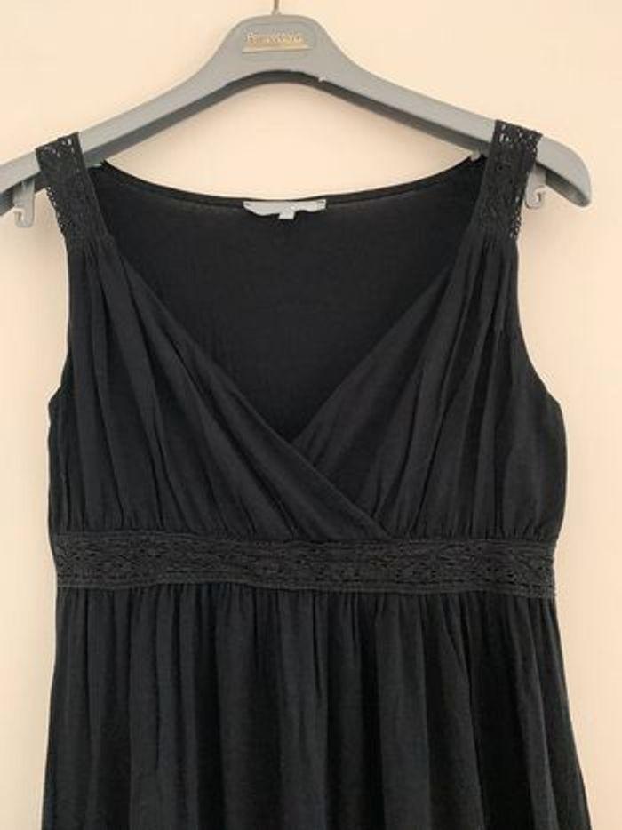 Robe noire à bretelles Etam taille 36 (S) - photo numéro 2