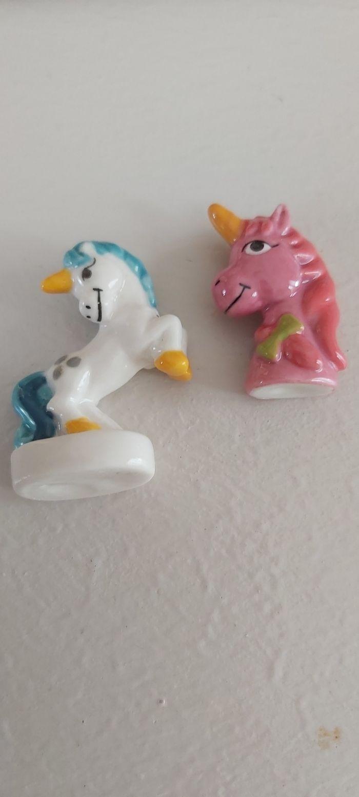 Lot de 2 fèves licorne - photo numéro 1