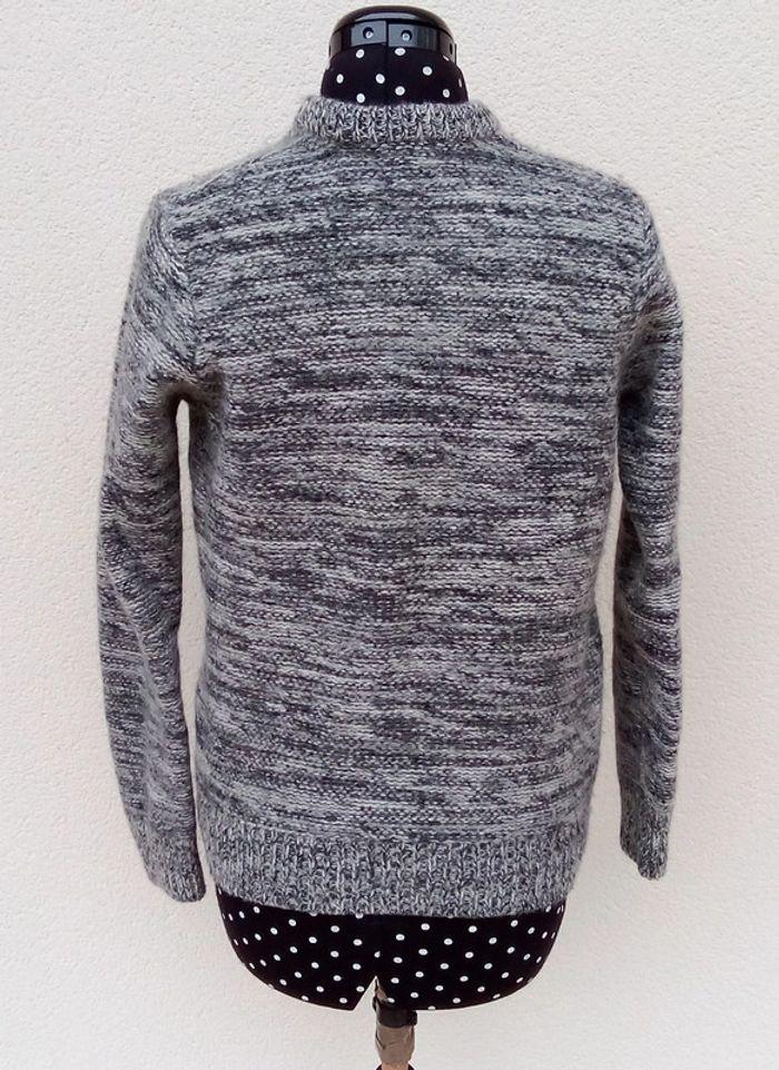 Pull d'hiver en laine d'agneau Carhartt gris chiné taille XS/S - photo numéro 3