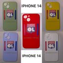 Coque iPhone 14 - Lyon 🔴🔵- 5 coloris disponibles