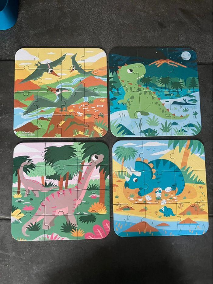 Valisette puzzle dinosaures - photo numéro 3