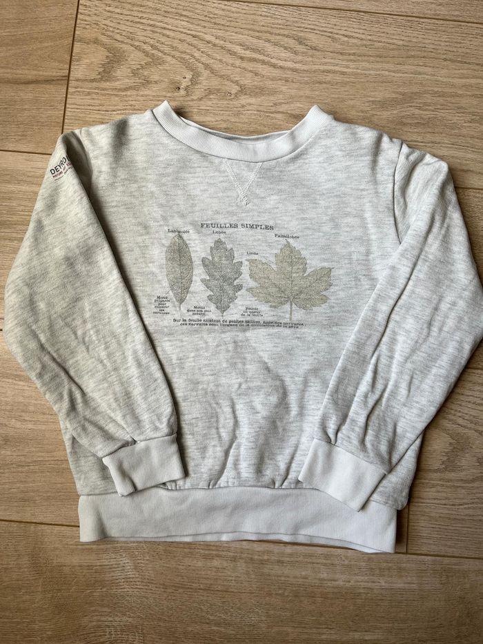 Sweat gris Petit Bateau 8 ans