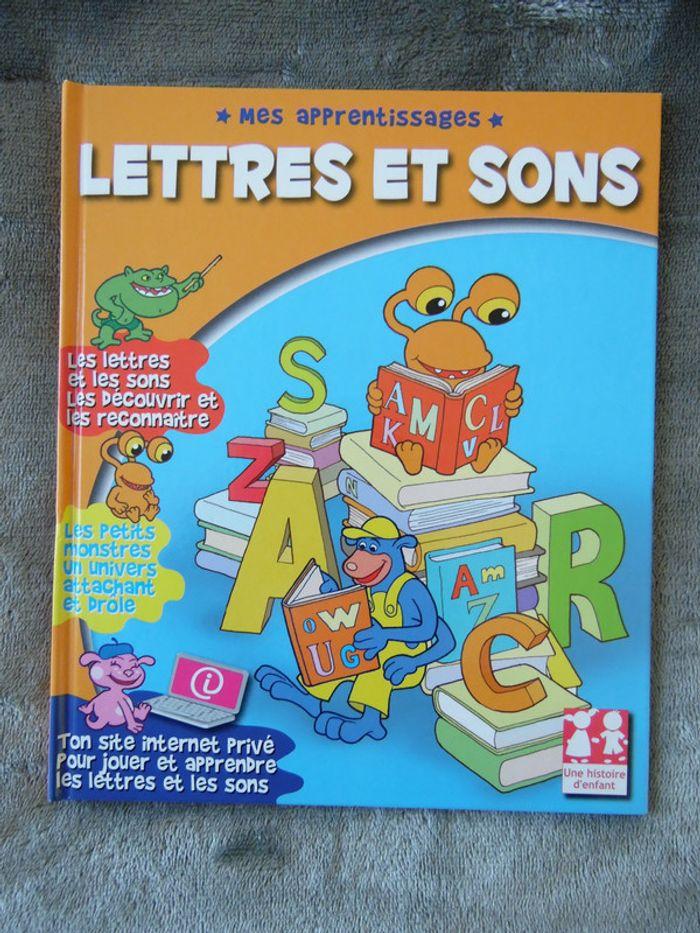 Livre "Lettres et sons" - photo numéro 1