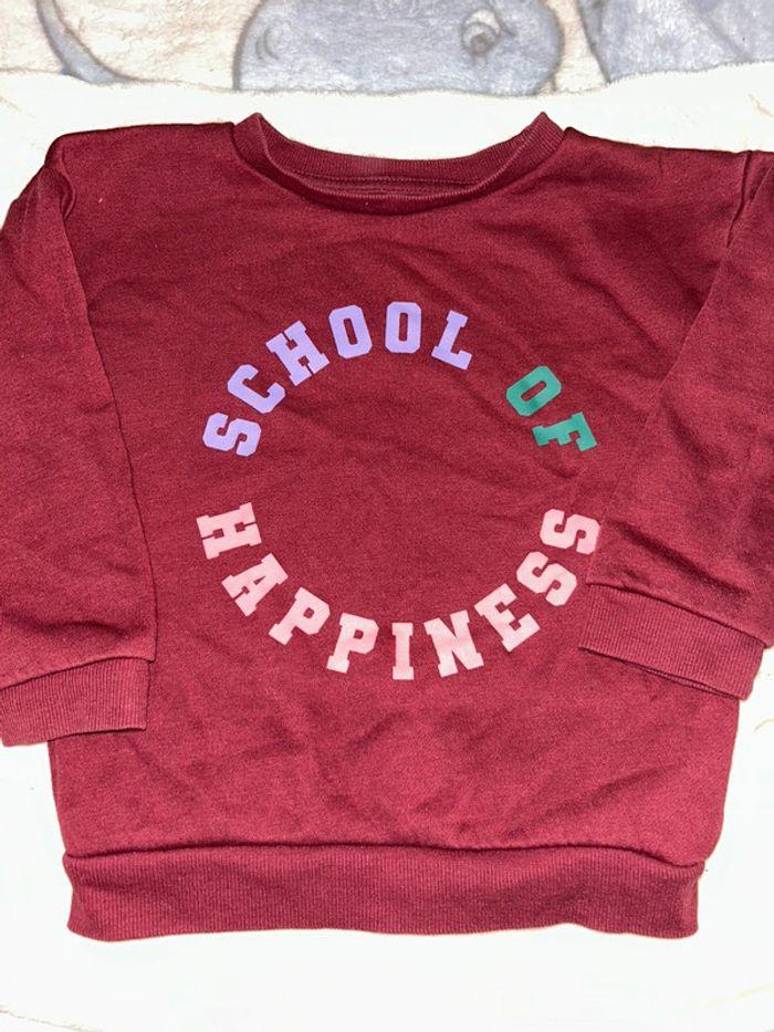 Pull fille « Scool of Happiness »