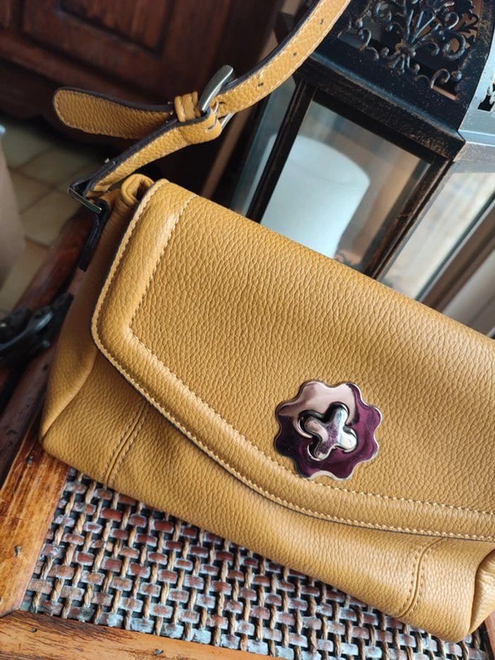 Sac jaune vintage boo - photo numéro 2