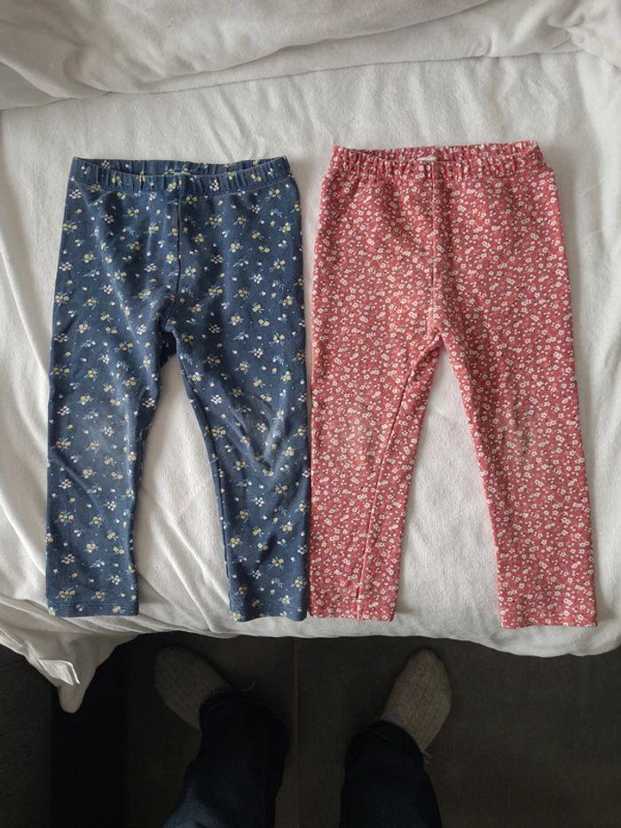 Lot de 2 legging taille 3 ans - photo numéro 1