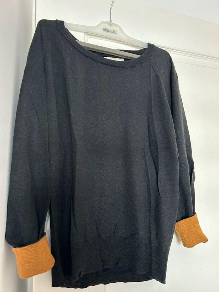 Pull Sessun Fortunato gris T. M - photo numéro 5