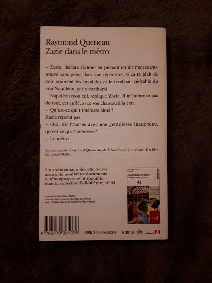 Zazie dans le métro, Raymond Queneau comme neuf - photo numéro 3