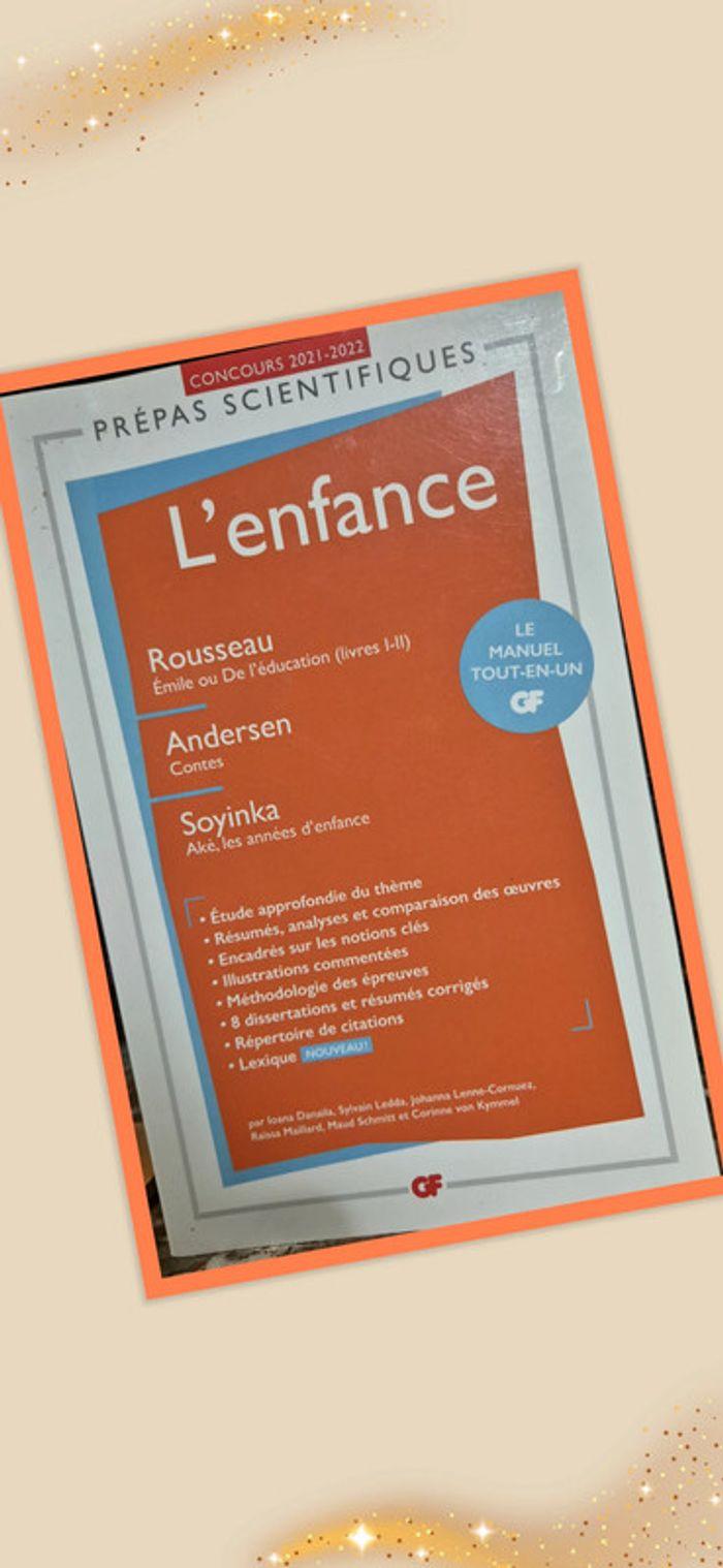 📚 L'enfance - Prépa Science 📚 - photo numéro 1