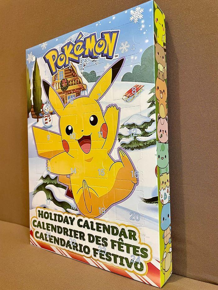 Calendrier de L’avent de noël Pikachu Pokémon - photo numéro 3