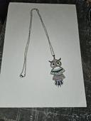 Collier long hibou