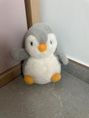 Pingouin peluche super douce