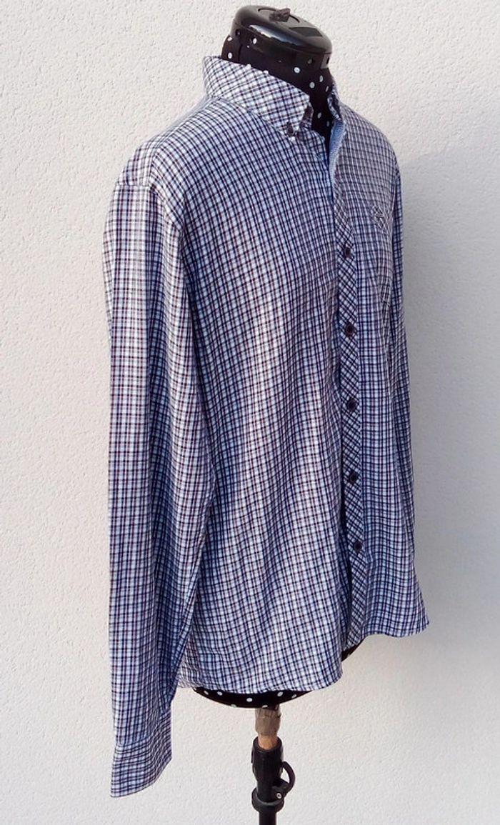 Chemise manches longues à carreaux Olly Gan taille 3 ou L - photo numéro 3