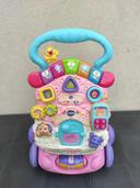 Super trotteur parlant rose 2 en 1, vtech