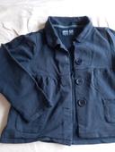 Veste marine fille de taille 10ans et marque tissaia