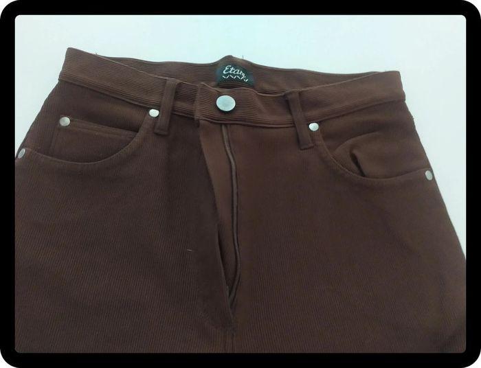 Pantalon marron Etam - photo numéro 2