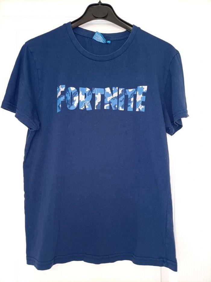 Tee-shirt Fortnite S bleu - photo numéro 1