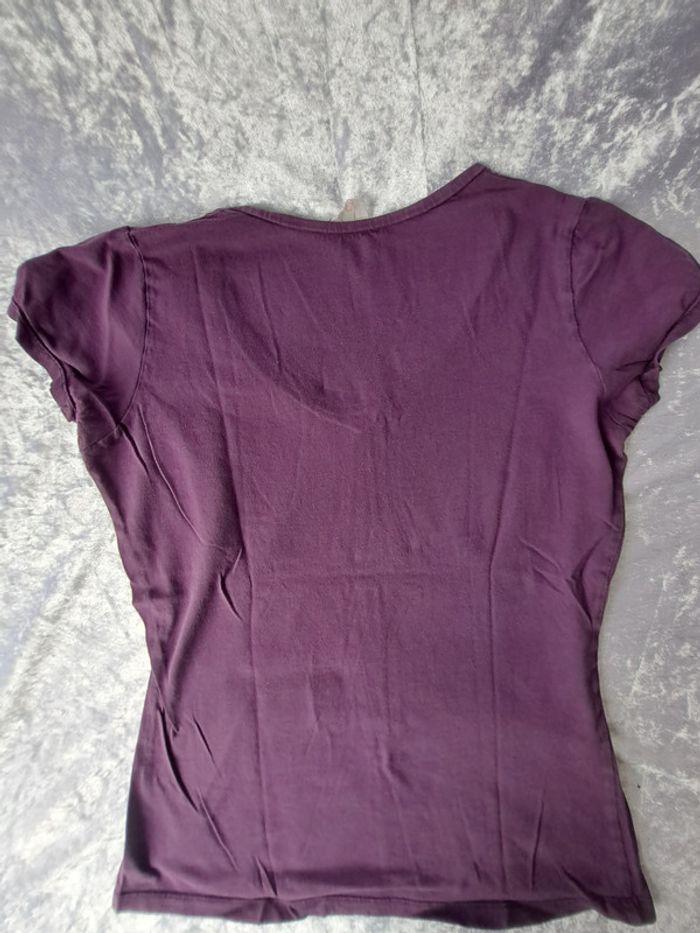 Tee shirt violet - photo numéro 5