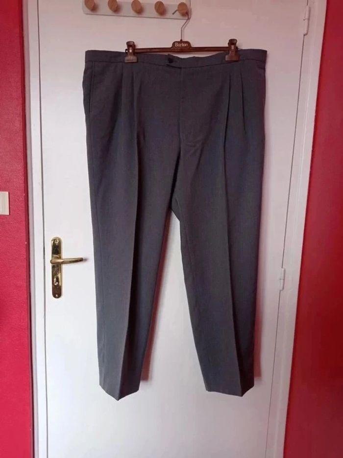 Pantalon homme taille 58 Gris bleuté City New - photo numéro 2