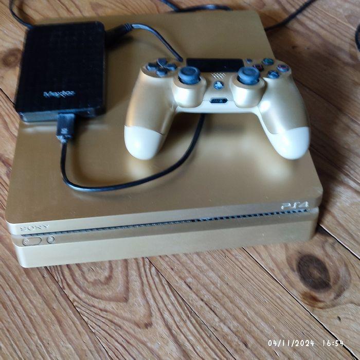 Console PS4 500 Go doré+ disque dur 500 Go - photo numéro 2