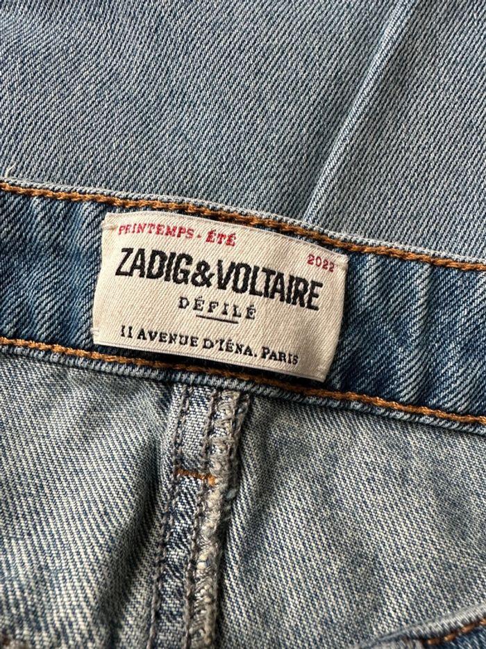 Jupe jeans Zadig et Voltaire T:38 - photo numéro 3