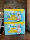 Lot 2 cartons Pampers Taille 2 : 228 Couches (2*114)