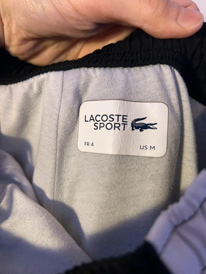 Bas de survêtement noir Lacoste - photo numéro 12