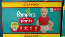 1 paquet de couches Pampers taille 4