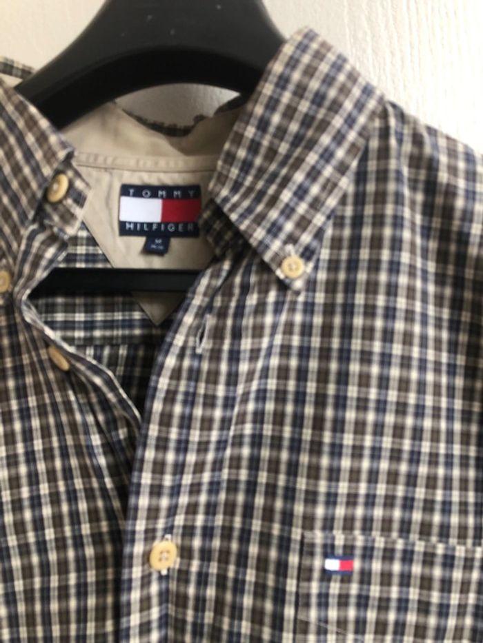 Chemise Tommy Hilfiger  taille M à carreaux - photo numéro 2