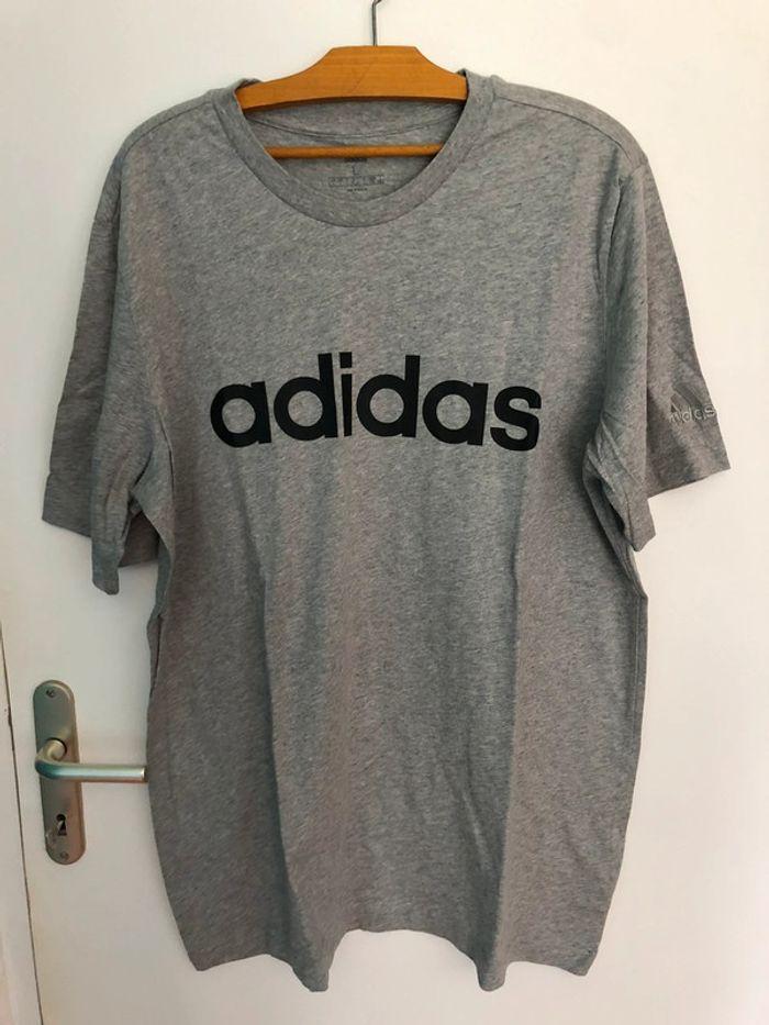 Teeshirt gris Adidas - photo numéro 2