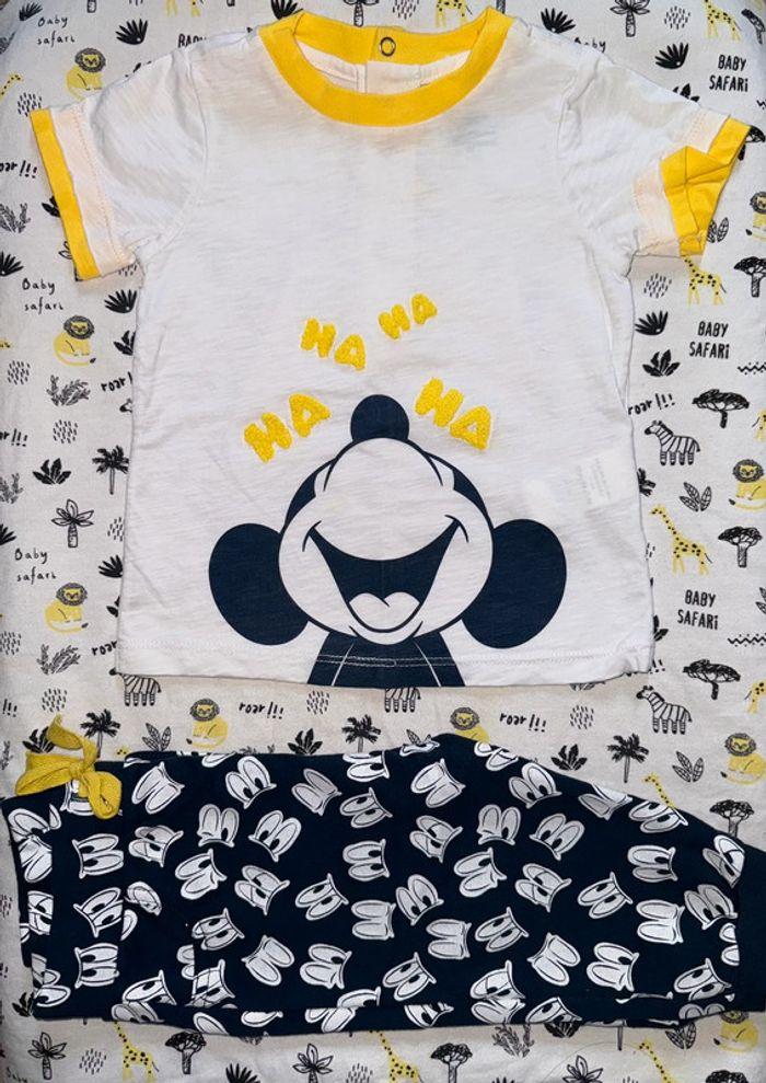 Ensemble Mickey bébé garçon taille 9 mois ! - photo numéro 4