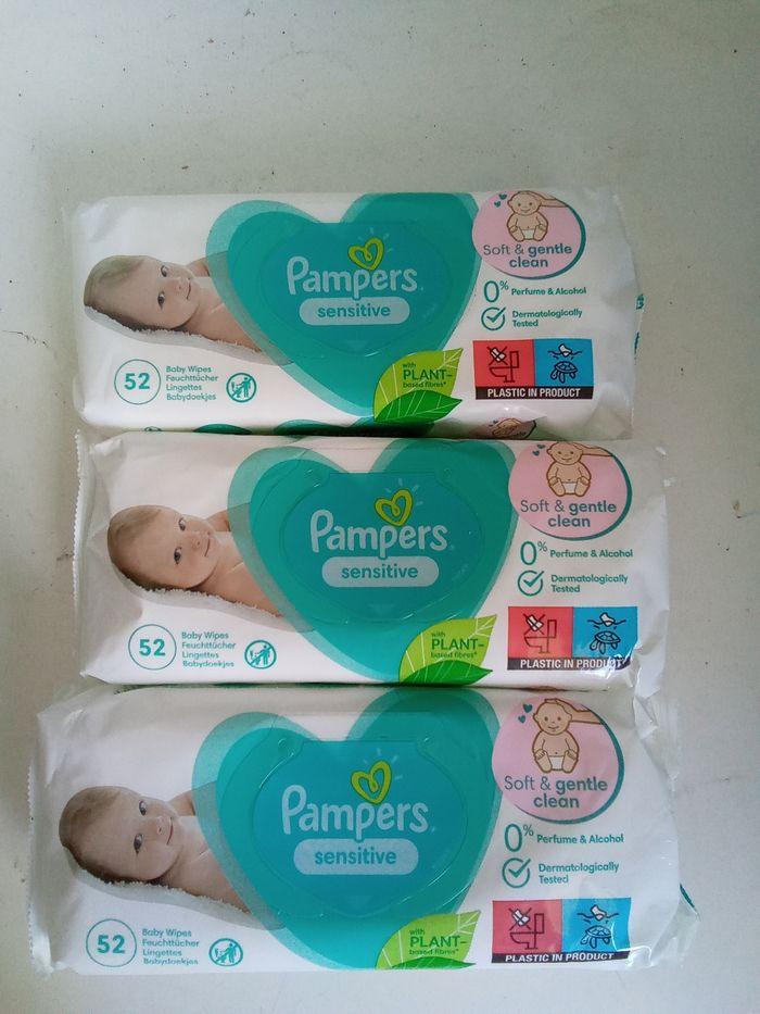 Lot de 3 paquets de lingettes pompes - photo numéro 1