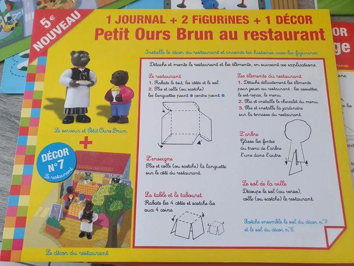 8 Kit scènes à construire petit ours brun - photo numéro 3