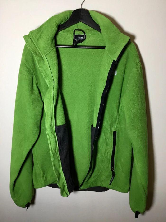 Veste polaire pour homme The North Face vert pomme taille M 098 - photo numéro 2