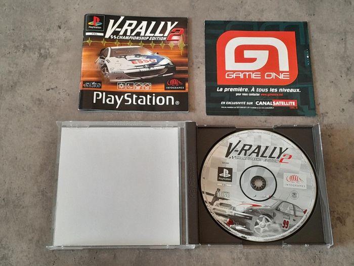 Jeu PlayStation 1  V-Rally 2 Championship Edition Complet - photo numéro 3