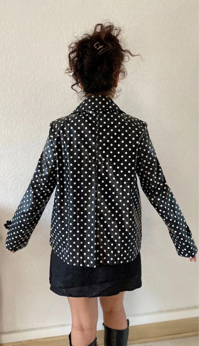 Vintage polka dot raincoat - photo numéro 6