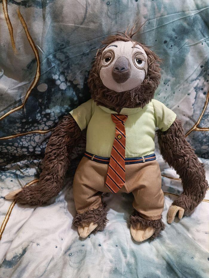 Peluche rare Flash the Sloth Zootopie zootopia