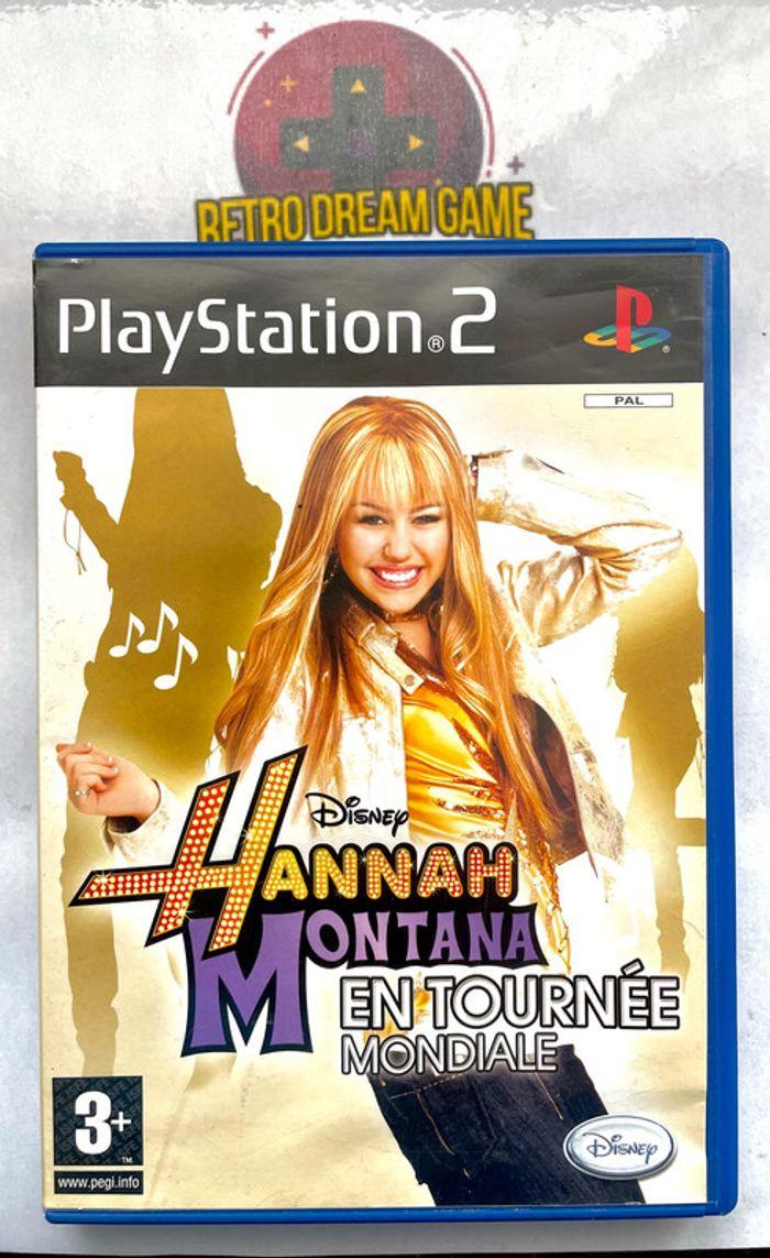 Jeux Hanna montana en tournee mondiale pour PS2