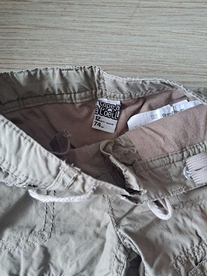 Pantalon tape à l'œil 12 mois - photo numéro 3