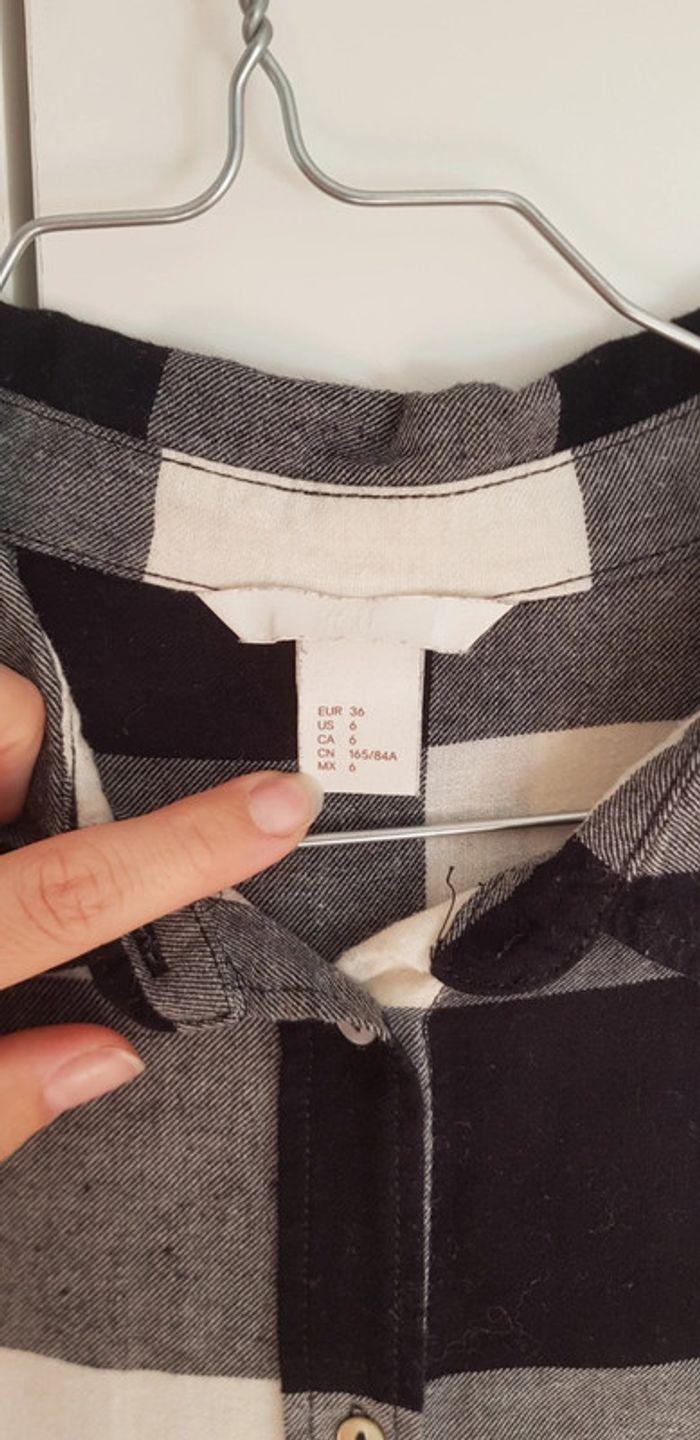 Chemise à carreaux H&m 36 - photo numéro 7