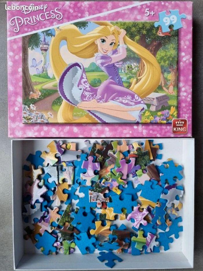 Puzzle raiponce disney 99 pièces - photo numéro 2