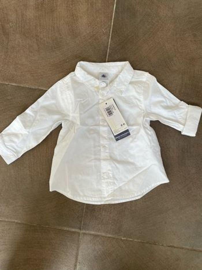 Chemise 12m Petit bateau - photo numéro 1